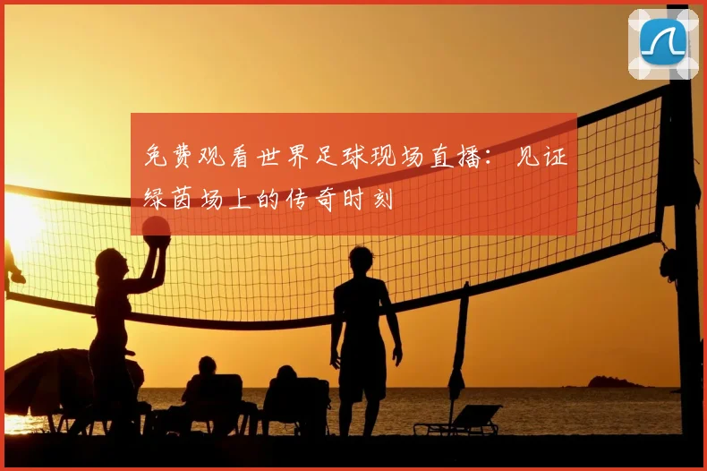 免费观看世界足球现场直播：见证绿茵场上的传奇时刻